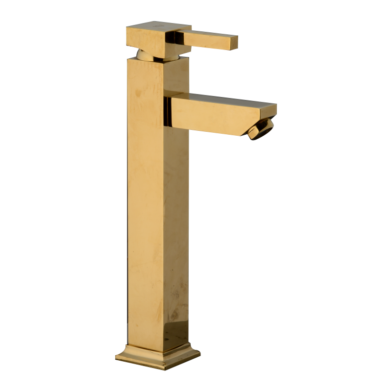 Vanity bowl mixer casper pvd full gold image